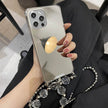 Luxury women wristband iphone case Makeup mirror phone case