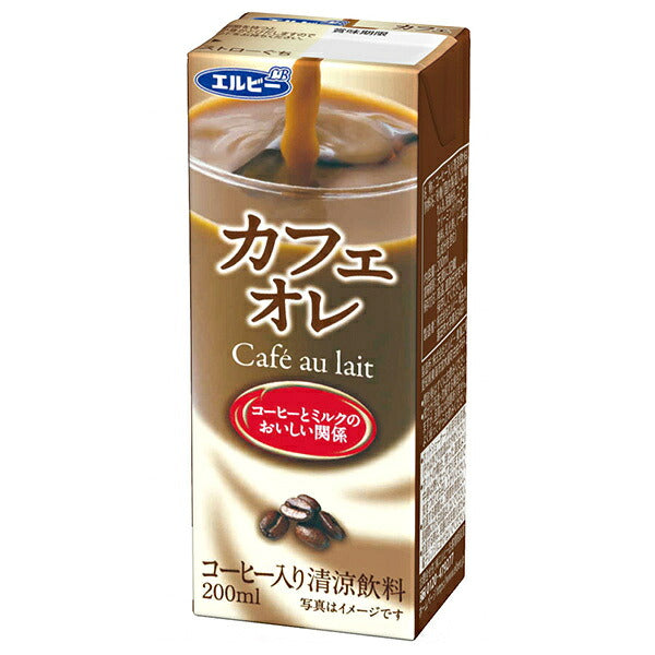 Elvie Café au lait pack papier 200ml x 24 pièces 