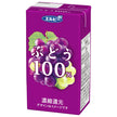 Elvie Grape 100% 125ml paper pack x 24 bottles [shipped in Japan]