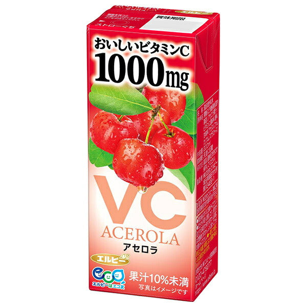Elbee Délicieuse Vitamine C Acérola 200 ml paquet papier x 24 pièces 