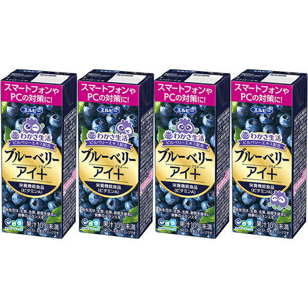 LB Blueberry Eye + 200ml paper pack x 24 pieces [shipped in Japan]