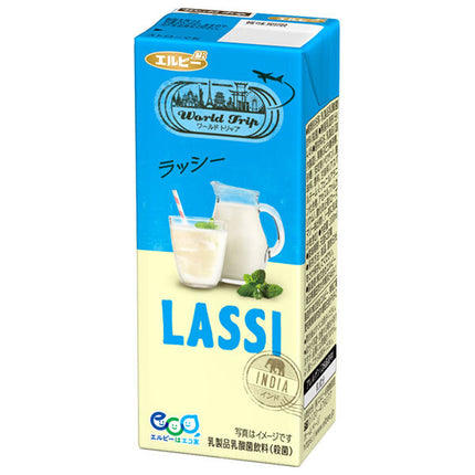 エルビー WorldTrip ラッシー 200ml紙パック×24本入【日本出荷】