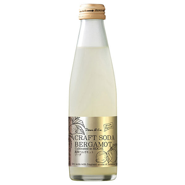 マルカイ Dean&Co.(ディーンアンドコー) 高知ベルガモットソーダ 195ml瓶×24本入【日本出荷】