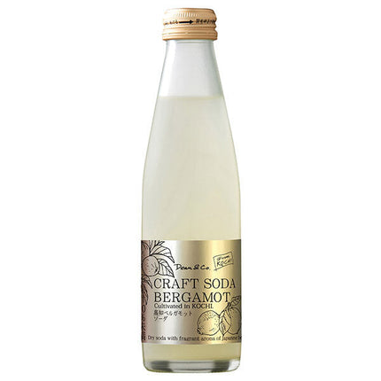 Marukai Dean & Co. Kochi Bergamot Soda 195ml bottle x 24 bottles [shipped in Japan]