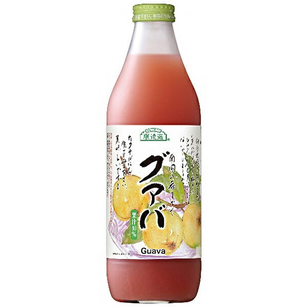 マルカイ 順造選 グァバ 1000ml瓶×12(6×2)本入【日本出荷】