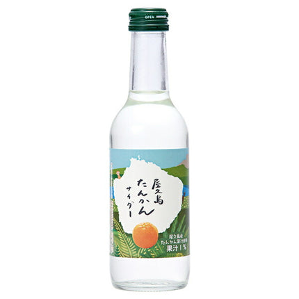 Yumasu Beverage Tankan Cider 245ml bottle x 24 bottles [shipped in Japan]