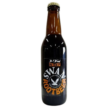 Yumasu Beverage Swan Root Beer 315ml bottle x 24 bottles [shipped in Japan]