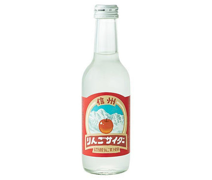 Yumasu Beverage Shinshu Apple Cider 245ml bottles x 24 bottles [shipped in Japan]