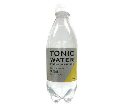 Tomomasu Drink Tonic Water 500ml PET Bottle x 24 