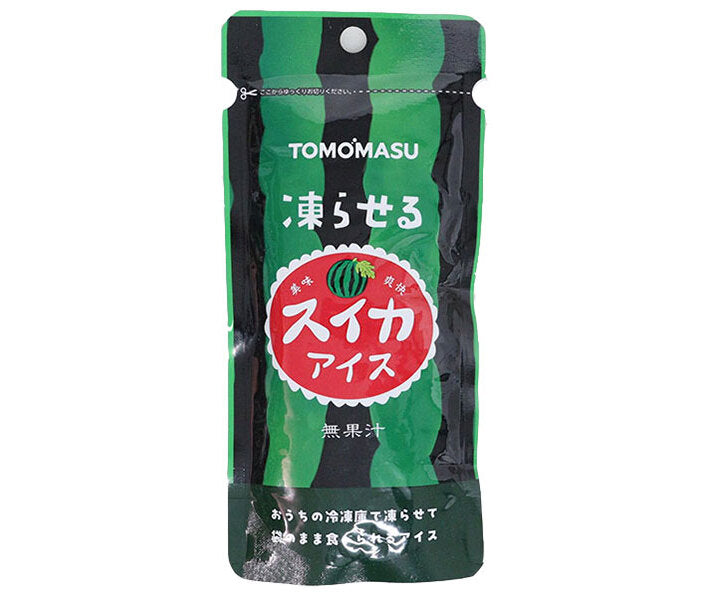 Yumasu Beverage Watermelon Ice Cream 80g pouch x 36 (12 x 3) pieces [Shipped in Japan]