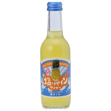 Tomomasu Drinks Salt & Pine Cider 245ml bottle x 24 bottles 