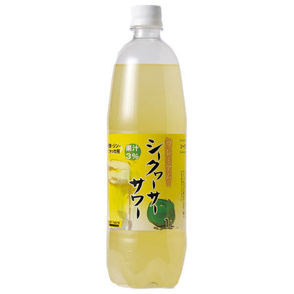 Tomomasu Drinks Shikuwasa Sour 1000ml PET bottle x 15 bottles 