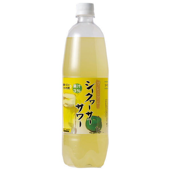 [11/25~ 10% off all products!!] Tomomasu Drinks Shikuwasa Sour 1000ml PET bottle x 15 bottles