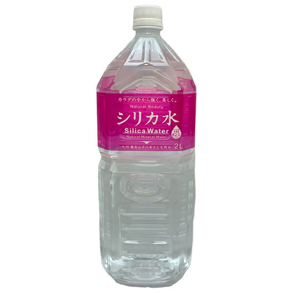 [11/25~ 10% off all products!!] Tomomasu Drink Silica Water 2L PET bottle x 6 bottles 