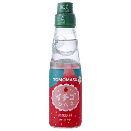 Yumasu Beverage Strawberry Ramune 200ml bottle x 30 bottles [shipped in Japan]