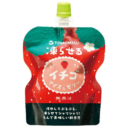 Yumasu Beverage Fruit Ice & Jelly Strawberry 130g x 30 pieces [Shipped in Japan]