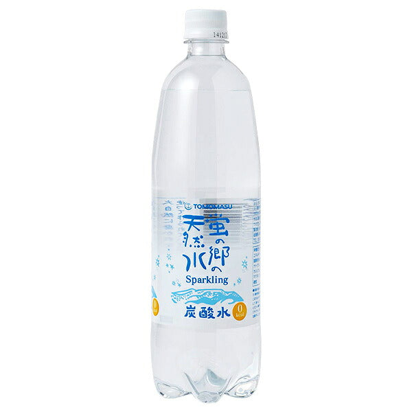 Tomomasu Beverage Hotaru no Sato Natural Water Sparkling 1LPET x 15 bottles [Shipped in Japan]