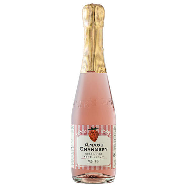 [11/25~ 10% off all products!!] Tomomasu Beverage Amaou Champagne 360ml bottle x 20 bottles 