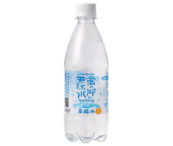 Tomomasu Beverages Hotaru no Sato Natural Water Sparkling 500ml PET bottles x 24 bottles [Shipped in Japan]
