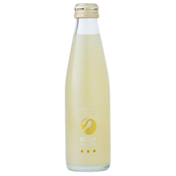 Tomomasu Beverage n.e.o Premium Ginger Ale 200ml bottle x 24 bottles [Shipped in Japan]