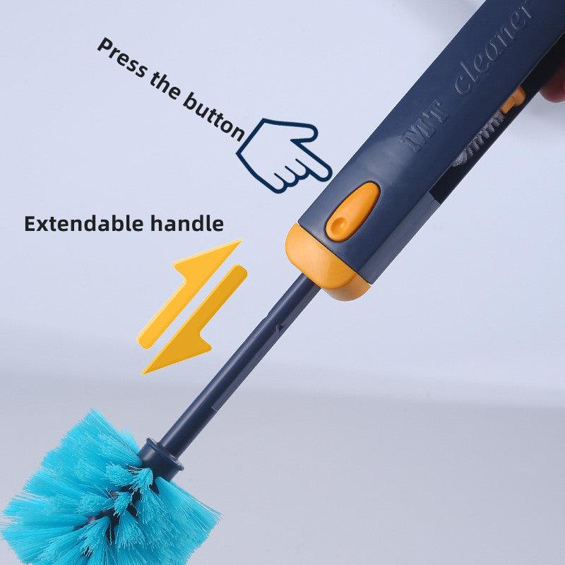 4-in-1 Bottle Cleaning Brush Set – Silicone Cup Cleaner with Gap, Corner & Straw Brushes for Water Bottles, Tumblers & Cups
