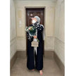 Luxury Dubai Abaya Dress Turkey Abaya Kimono Middle East Dubai Women's Embroidered  Loose Cardigan Gown