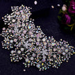 Luxury and Elegant Bridal Flower Rhinestone Headband Fashion Accessories set