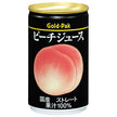 ゴールドパック ピーチジュース(ストレート) 160g缶×20本入【日本出荷】