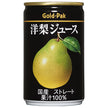 Gold Pack Pear Juice (Straight) 160g can x 20 pieces [Shipped in Japan]