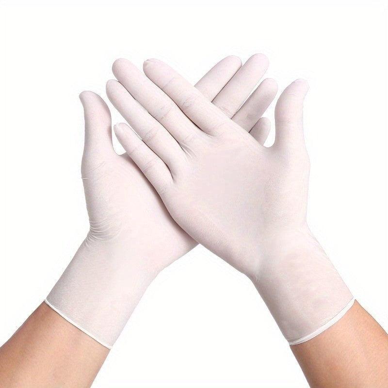 Thickened Food Grade Disposable Nitrile Gloves – Waterproof 10 Colours 50 or 100 Pack