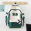 Children Dirt-resistant Large Capacity Schoolbag Travel Backpack