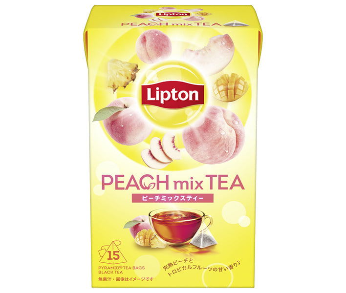 Key Coffee Lipton Peach Mix Tea Tea Bags 15 bags x 6 boxes 