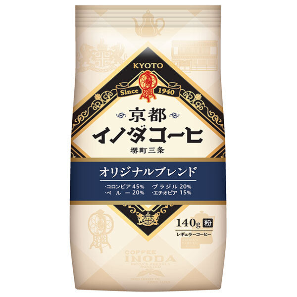 Key Coffee Kyoto Inoda Coffee Original Blend (Powder) 140g x 6 bags [Shipped in Japan]