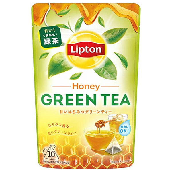 Key Coffee Lipton Green Tea Honey 10p x 6 bags [shipped in Japan]