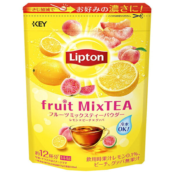 キーコーヒー フルーツミックスティー パウダー 144g×12袋入【日本出荷】