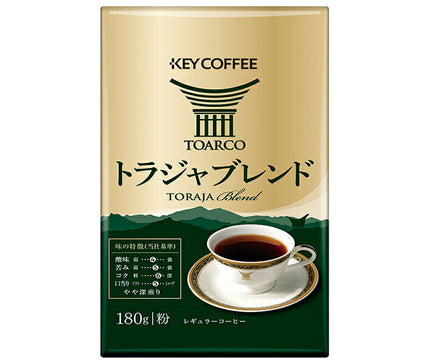 キーコーヒー VP(真空パック) トラジャブレンド(粉) 180g×6袋入