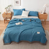 Pure Color Washed Cotton Summer Air Conditioning Duvet