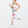 2pcs Women's Printed  fitness Gym Workout Outfit set