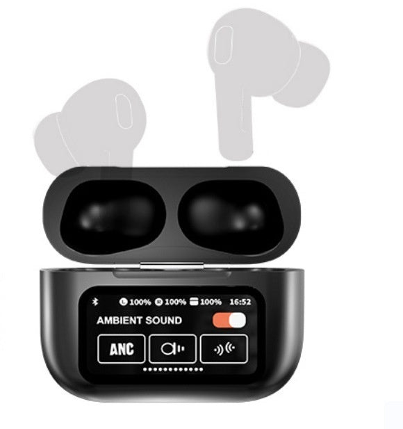 Smart Color Screen Bluetooth Headset with Long Battery Life and Noise Reduction