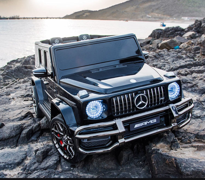 2026 24V Mercedes Benz AMG G63 G Wagon DELUXE 2 Seater Kids Ride On Car With Remote Control
