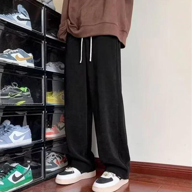 Men's Spring Drape Loose Casual Trousers