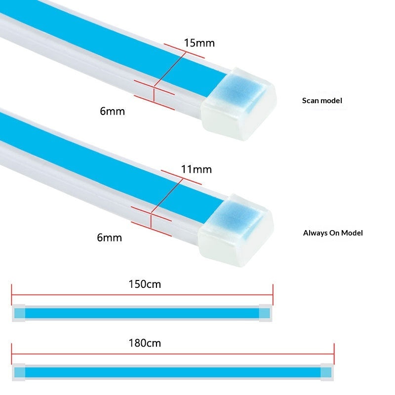 Dynamic LED Hood Light Bar – Daytime Running Light with Startup Scan Effect for Cars Canada