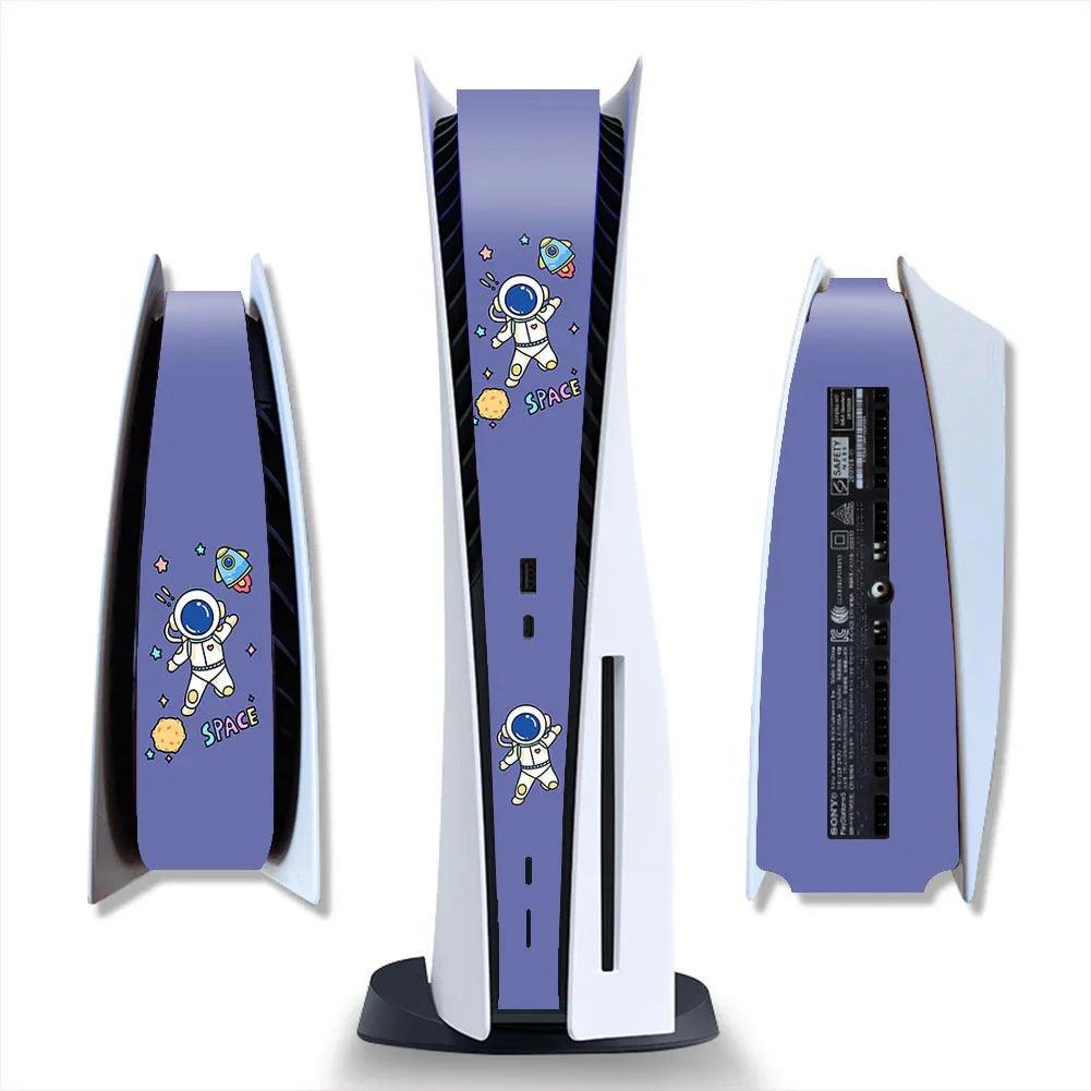 Stick The Middle Host Sticker PS5 On The Side