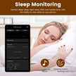 Smart Ring Health Tracker White Cloud Fitness Sleep HRV Stress Titanium IP68 7-Day Battery