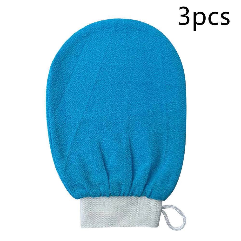 Home Fashion Exfoliating Bath Gloves exfoliating sponge
