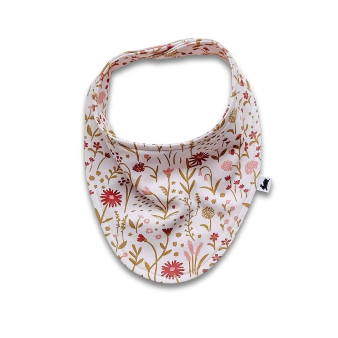 Bamboo Baby Bib | Berry Stripe