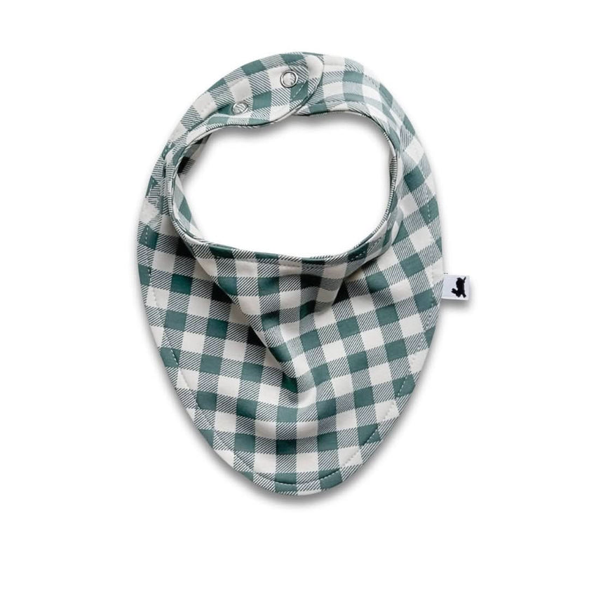Bamboo Baby Bib | Berry Stripe