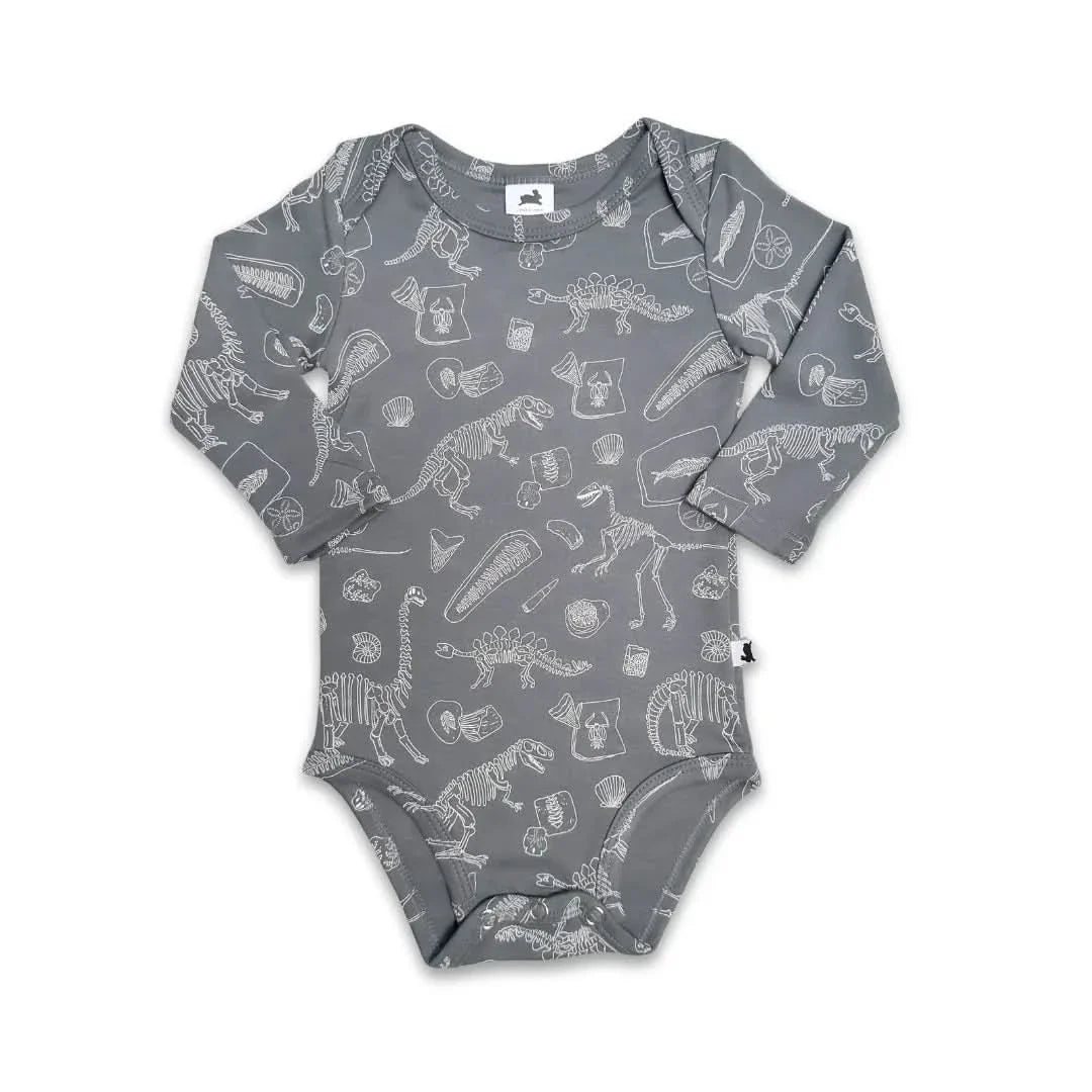 Baby Long-Sleeve Bamboo Onesie | Forager