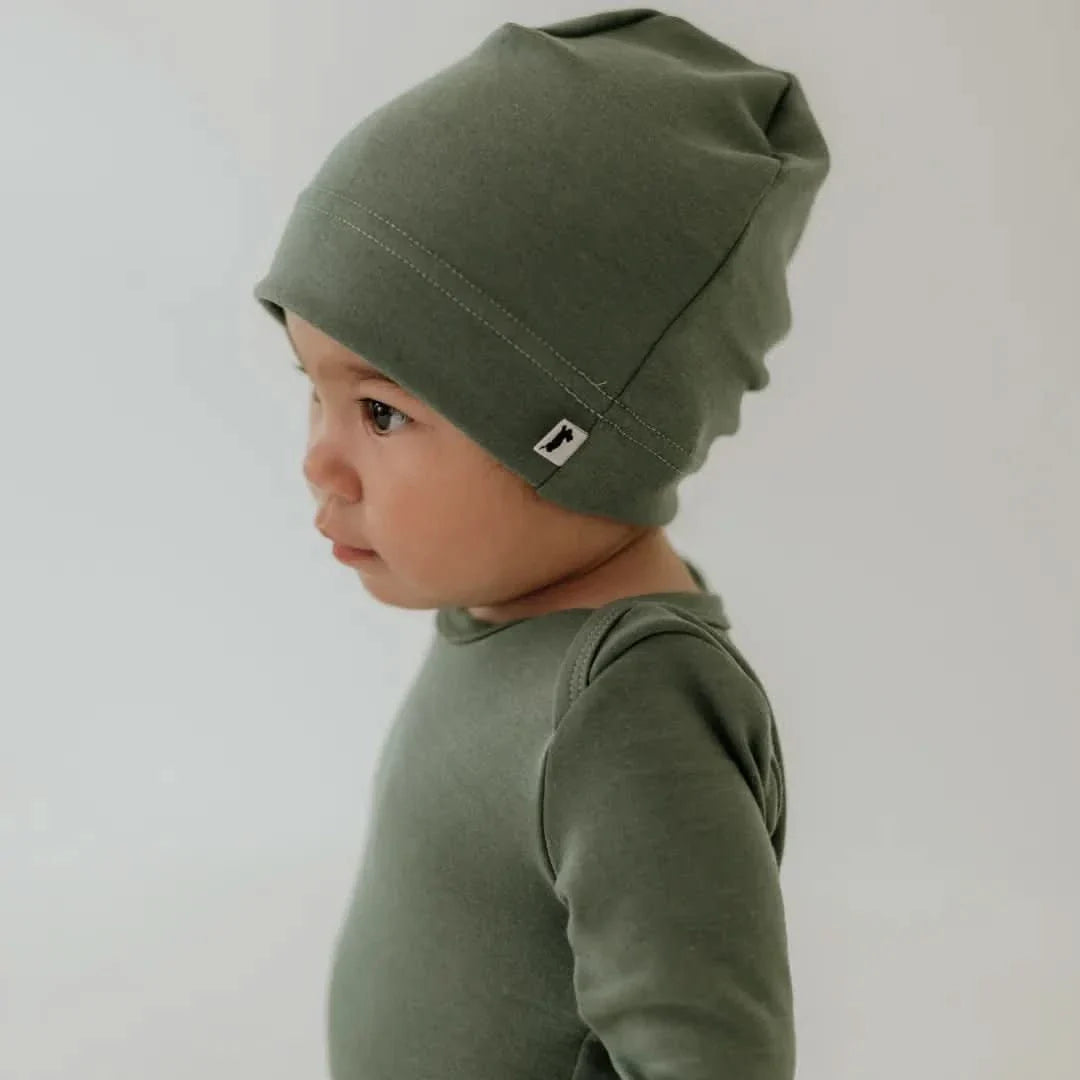 Baby Long-Sleeve Bamboo Onesie | Rose