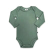 Baby Long-Sleeve Bamboo Onesie | Terracotta